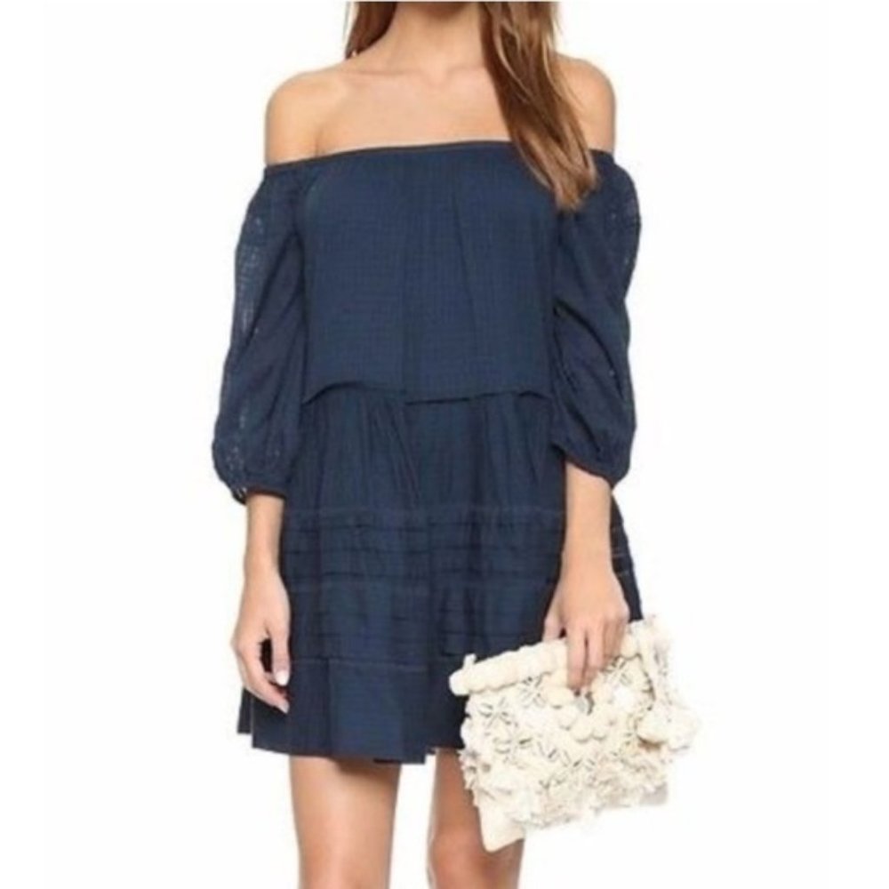 Free People Candy Shop Off-The-Shoulder Dress Women's S